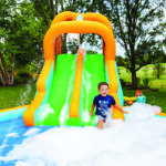 double splash foam n' slide