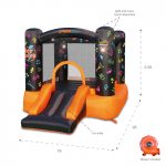 8003 Kidz Rock Bounce House with slide interacting lights and sound features