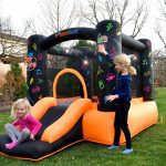 8003 Kidz Rock Bounce House with slide interacting lights and sound