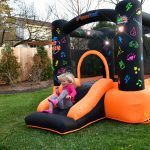 8003 Kidz Rock Bounce House with slide interacting lights and sound