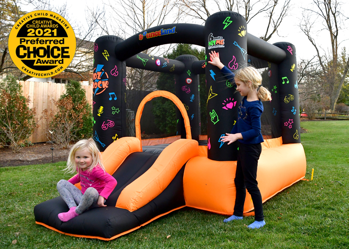 8003 kidz rock bounce house award