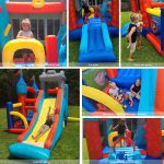 9021 medieval bounce castle features