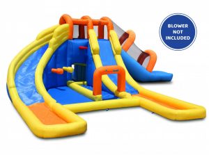 9045 triple splash water slide