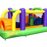 9063 obstacle pro-racer combo bounce house slide