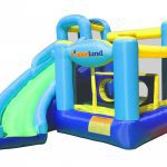 9074b bounceland ultimate combo bounce house with slide features