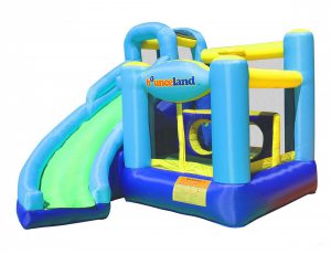 9074b bounceland ultimate combo 奥5 Bounce House with slide features