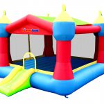 9128A Bounceland party castle bounce house with slide