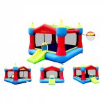 9128A Bounceland party castle bounce house with slide