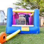 9351 rainbow unicorn bounce house kids bounce