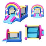 9351 rainbow unicorn bounce house views