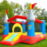 9927 kiddie castle bounce house with slide