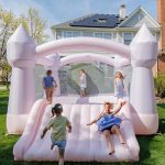 party castle daydreamer cotton candy bounce house